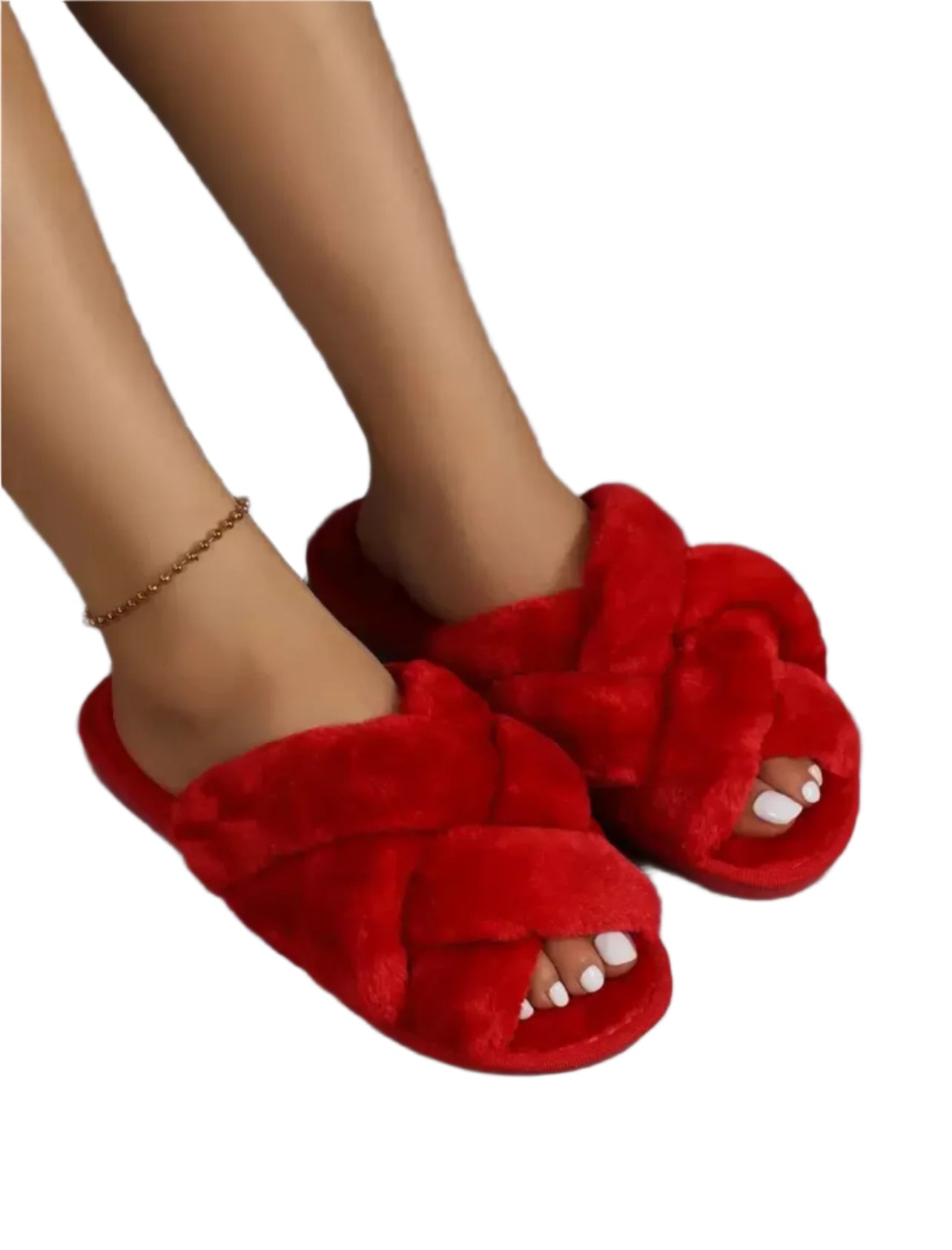 Red slippers for home