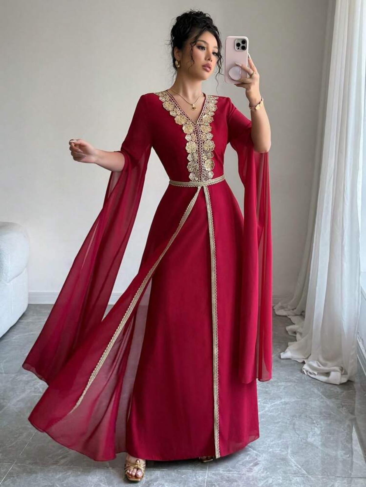 Layali Royal Kaftan Gown