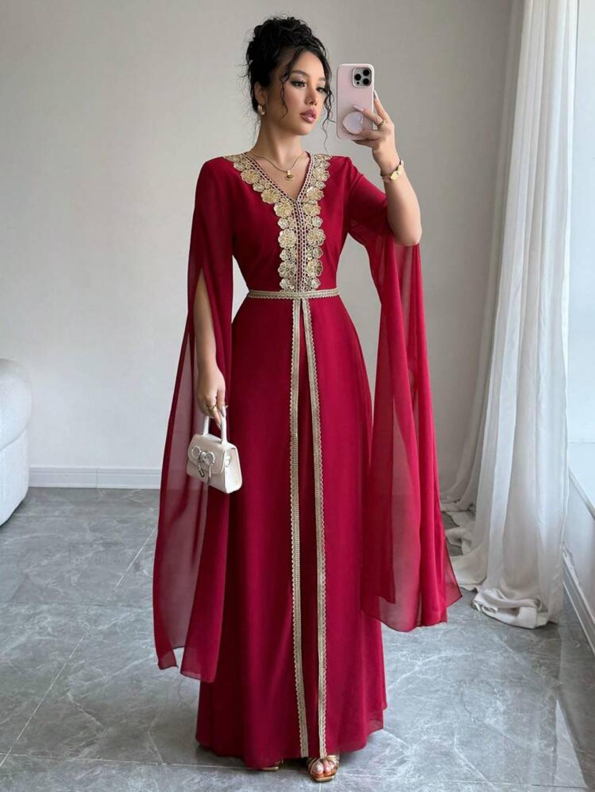 Layali Royal Kaftan Gown