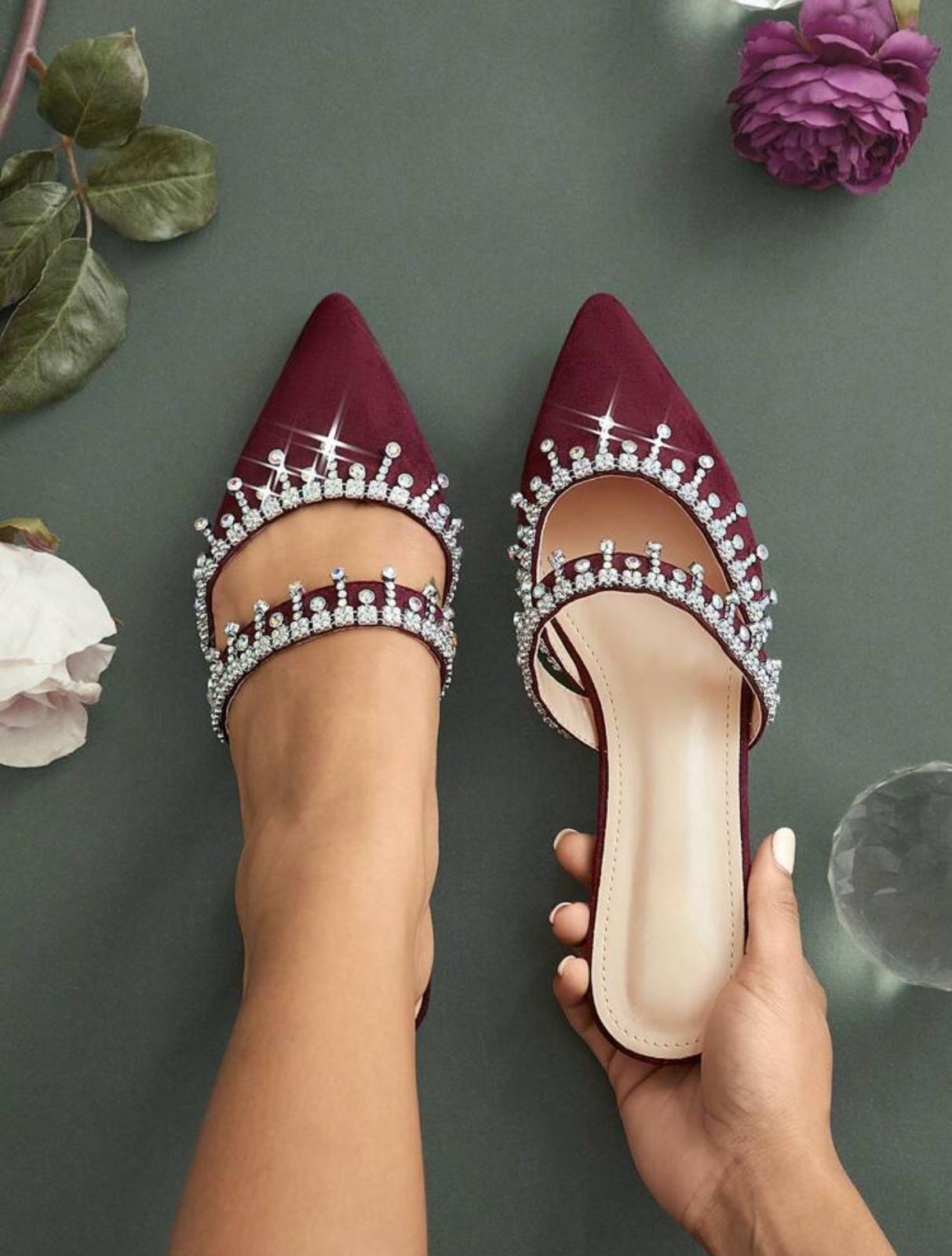 GlimmerBelle Jewel Mules