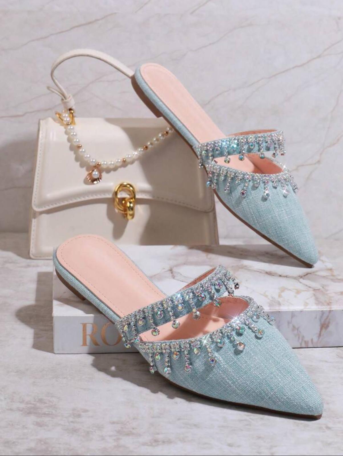 GlimmerBelle Jewel Mules
